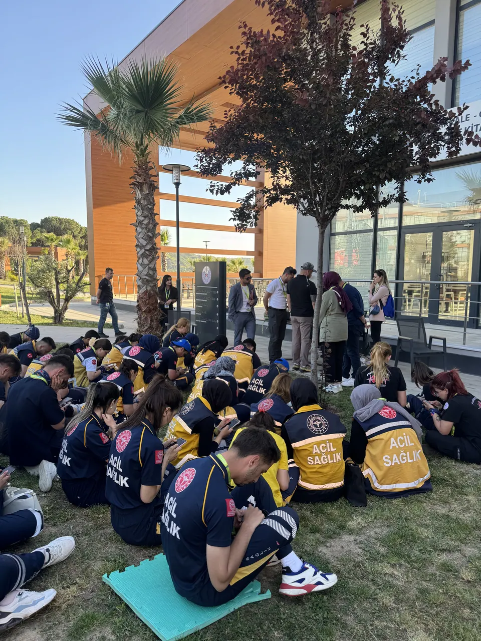 Klinik bilgi etabında çimde soruları cevaplayan takımlar